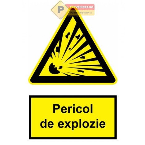 Indicator pericole de explozie